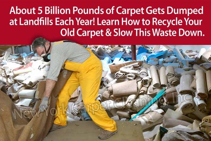 Recycle Old Carpeting